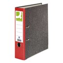Q-Connect Wolkenmarmor-Ordner - A4, 80 mm, rot KF18715