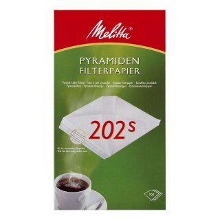 Melitta® Pyramidenfilter 202S - 100 Stück 394095