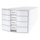 HAN Schubladenbox IMPULS - A4/C4, 4 geschlossene Schubladen, weiß 1012-12