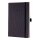 Sigel® Modisch Notizbuch CONCEPTUM® - ca. A5, punktkariert, 194 Seiten, schwarz, Hardcover CO109