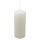 Stumpenkerze champagner, (Ø x H) ca. 50 x 120 mm einzeln in Folie