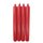 12er Pack Tafelkerzen antikrot, ca. 21 x 195 mm (12 x 4 Stück)