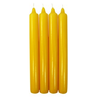 3er Pack Tafelkerzen goldgelb, ca. 21 x 195 mm (3 x 4 Stück)