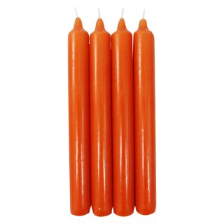 3er Pack Tafelkerzen terracotta, ca. 21 x 195 mm (3 x 4 Stück)