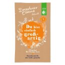 2er Pack Pflegebad Naturell "Du bist einfach großartig" Orange/Yuzo 2 x 60 g