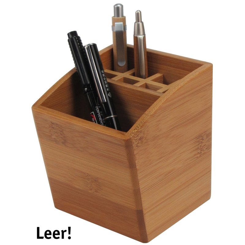 Stiftebox leer Bambus, 13,99