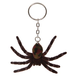 Schlüsselanhänger Spinne sortiert