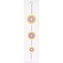 Windspiel Circle Glas sortiert