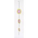 Windspiel Circle Glas sortiert