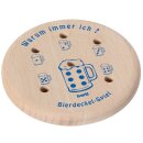 Bierdeckelspiel Warum immer ich?