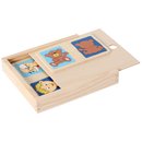 Holzpuzzle-Set Gegensätze (10) in Holzbox