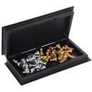 Schachkassette magnetisch schwarz