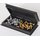 Schachkassette magnetisch schwarz