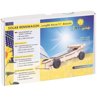Solar Rennwagen Bausatz