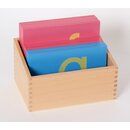 Box für Sandpapierbuchstaben