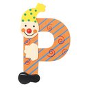 Buchstabe Clown P