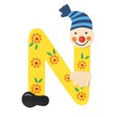 Buchstabe Clown N