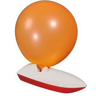 Luftballon-Boot farbig