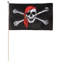 Piraten-Stockflagge 30 x 40 cm