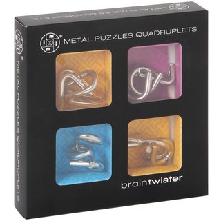 Metal Puzzle Set (4) Quadruplets