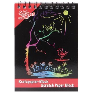 Kratzpapier Block DIN A 6 (10 Blatt)