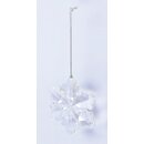 Kristall-Schneeflocke 90 mm