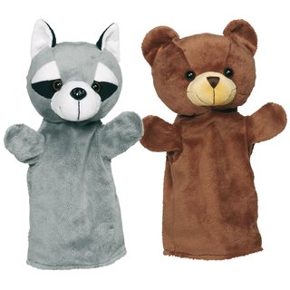 Handpuppen Tiere 4er-Set