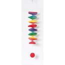 Bambusspirale Regenbogen klein