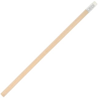 Bleistift natur m. Radiergummi