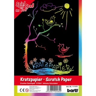 Kratzpapier DIN A 4 (10 Blatt)