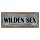 Schild Spruch "Geld Sex in Brieftasche hat– sich vermehrt" 27 x 10 cm Blechschild