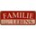 Schild Spruch "Familie ist wahre Glück des Lebens" 27 x 10 cm Blechschild