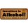Schild Spruch "Investiere in Alkohol - mehr Prozent nirgends" 27 x 10 cm Blechschild