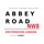 Schild "Abbey Road NW8 weiß" 20 x 30 cm Blechschild