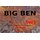 Schild "Big Ben SW1 Steinoptik" 20 x 30 cm Blechschild