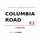 Schild "Columbia Road E2 weiß" 20 x 30 cm Blechschild
