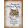 Schild Spruch "American Bobtail Katze, markant" 20 x 30 cm Blechschild 
