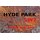 Schild "Hyde Park SW7 Steinoptik" 20 x 30 cm Blechschild