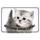 Schild Spruch "Ich hab dich lieb" 20 x 30 cm...
