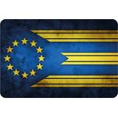 Schild "Europa National Flagge" 20 x 30 cm...