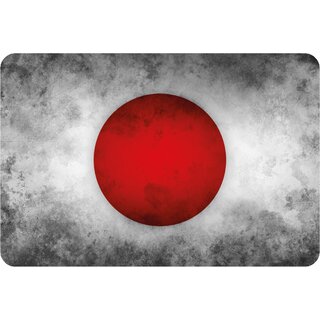 Schild Japan National Flagge 20 x 30 cm Blechschild