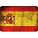 Schild "Spanien National Flagge" 20 x 30 cm...
