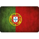 Schild Portugal National Flagge 20 x 30 cm Blechschild