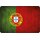 Schild "Portugal National Flagge" 20 x 30 cm Blechschild