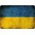 Schild "Ukraine National Flagge" 20 x 30 cm Blechschild