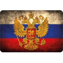 Schild "Russland National Flagge" 20 x 30 cm...