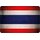 Schild "Thailand National Flagge" 20 x 30 cm Blechschild