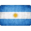 Schild "Argentinien National Flagge" 20 x 30 cm...