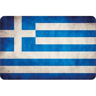 Schild Griechenland National Flagge 20 x 30 cm Blechschild