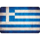 Schild "Griechenland National Flagge" 20 x 30...